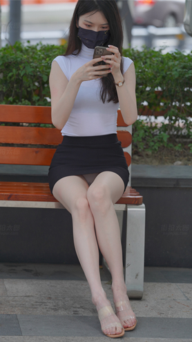 包臀裙美女【套图+视频】
