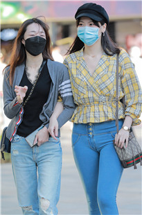 丰满提屯裤小姐姐(15P)