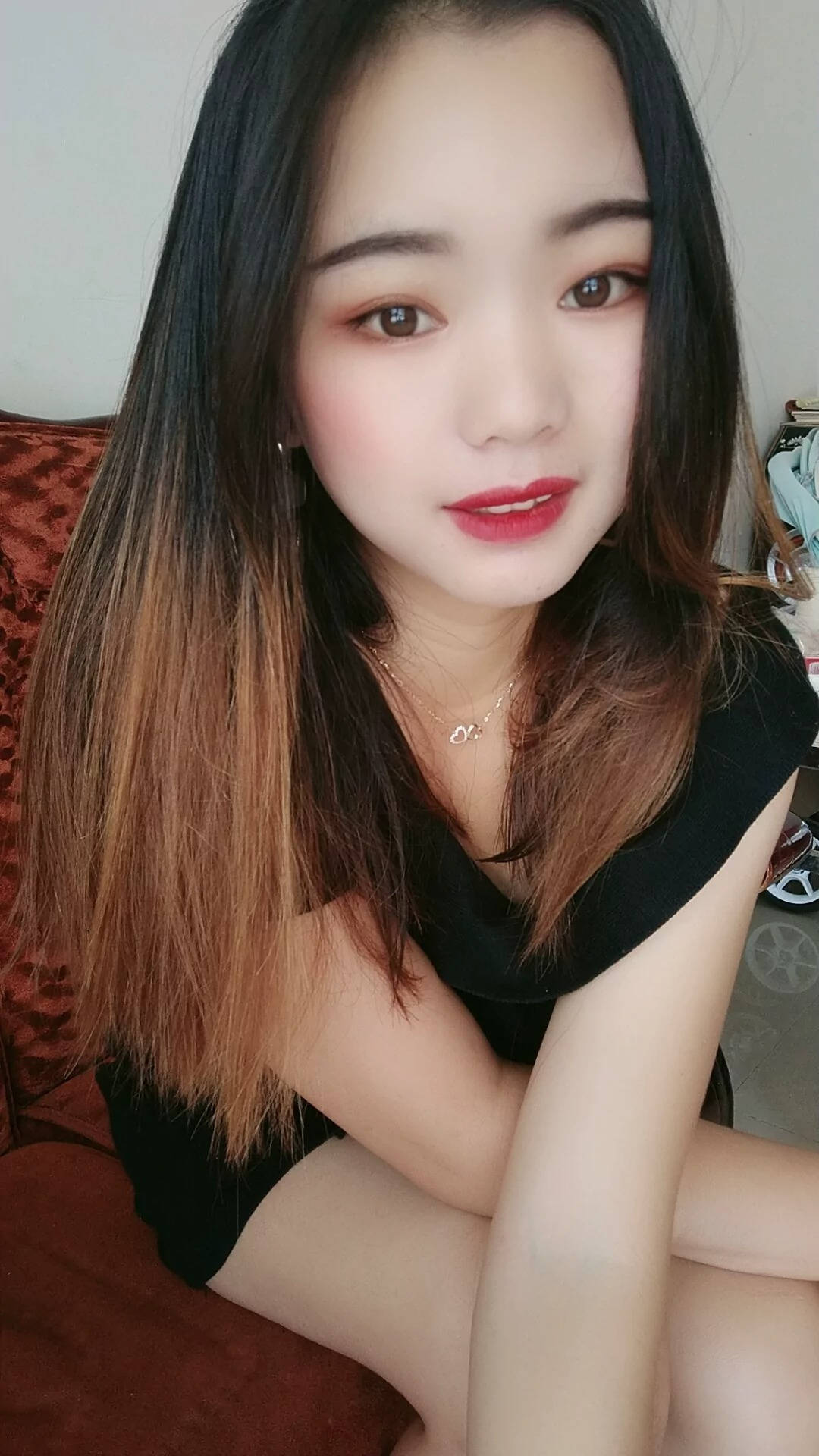 长筒黑丝袜美腿包臀裙SN14