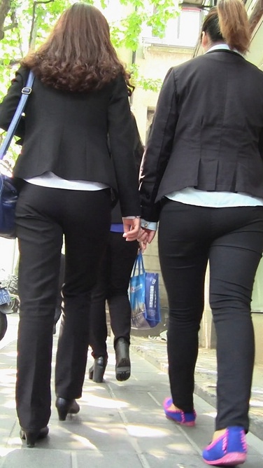 黑色西装西裤职业OL [820M/MTS]