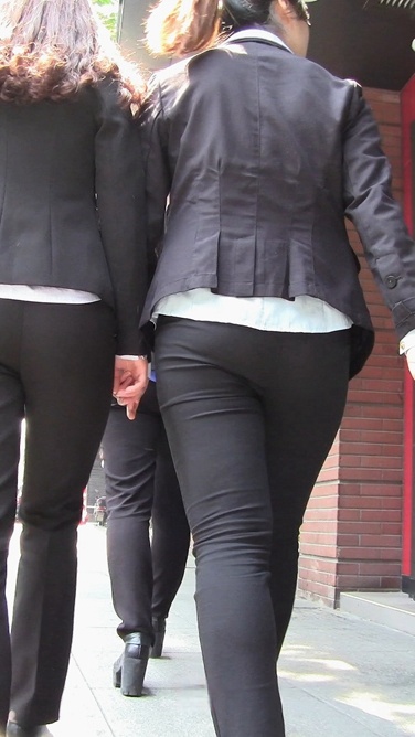 黑色西装西裤职业OL [820M/MTS]