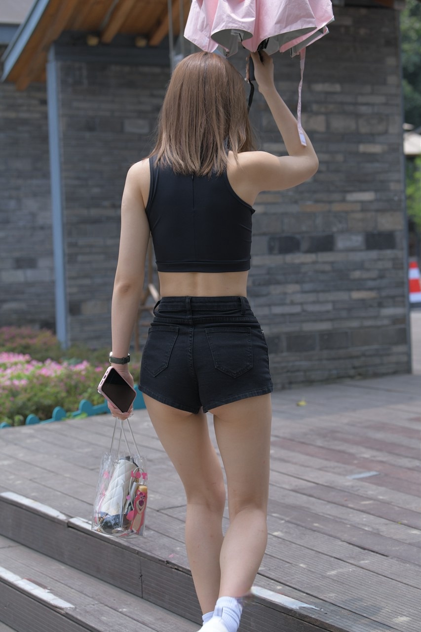 黑色牛仔热裤美女MJ3193【套图：15.4G | 视频：12.8G】