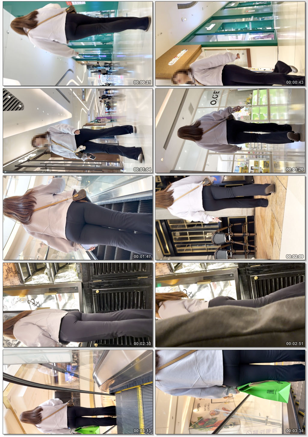 丰臀瑜伽裤V内痕真性感（积分185）