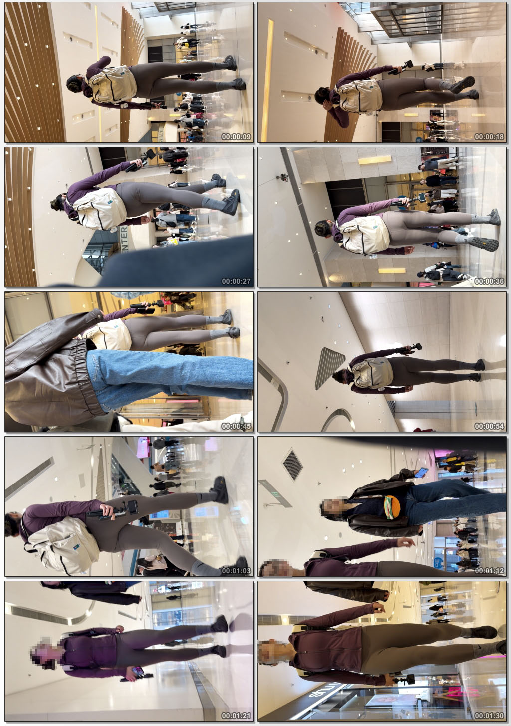 性感金三角瑜伽丰臀少妇（积分45）