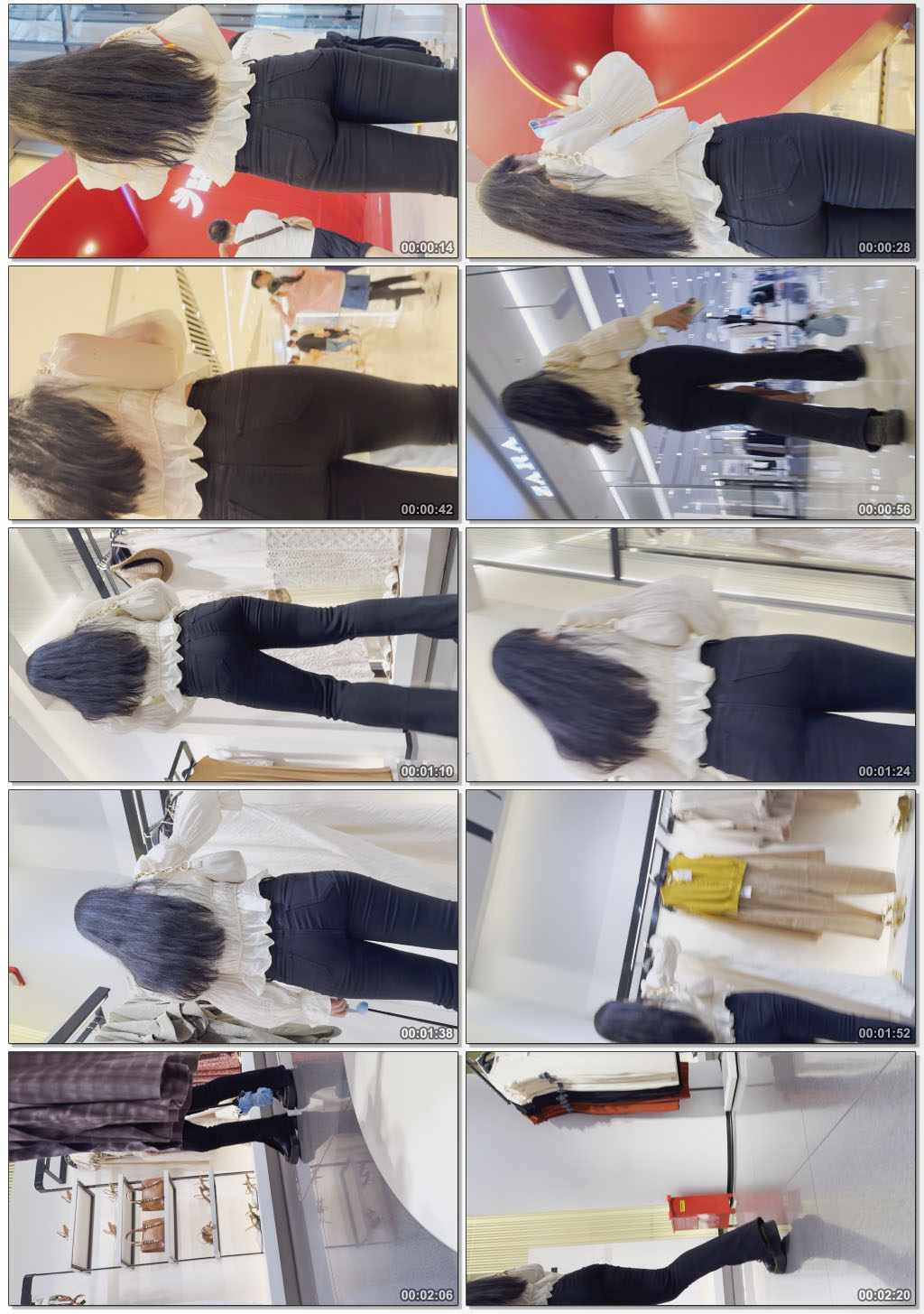 长发丰臀黑裤小姐姐【积分115】