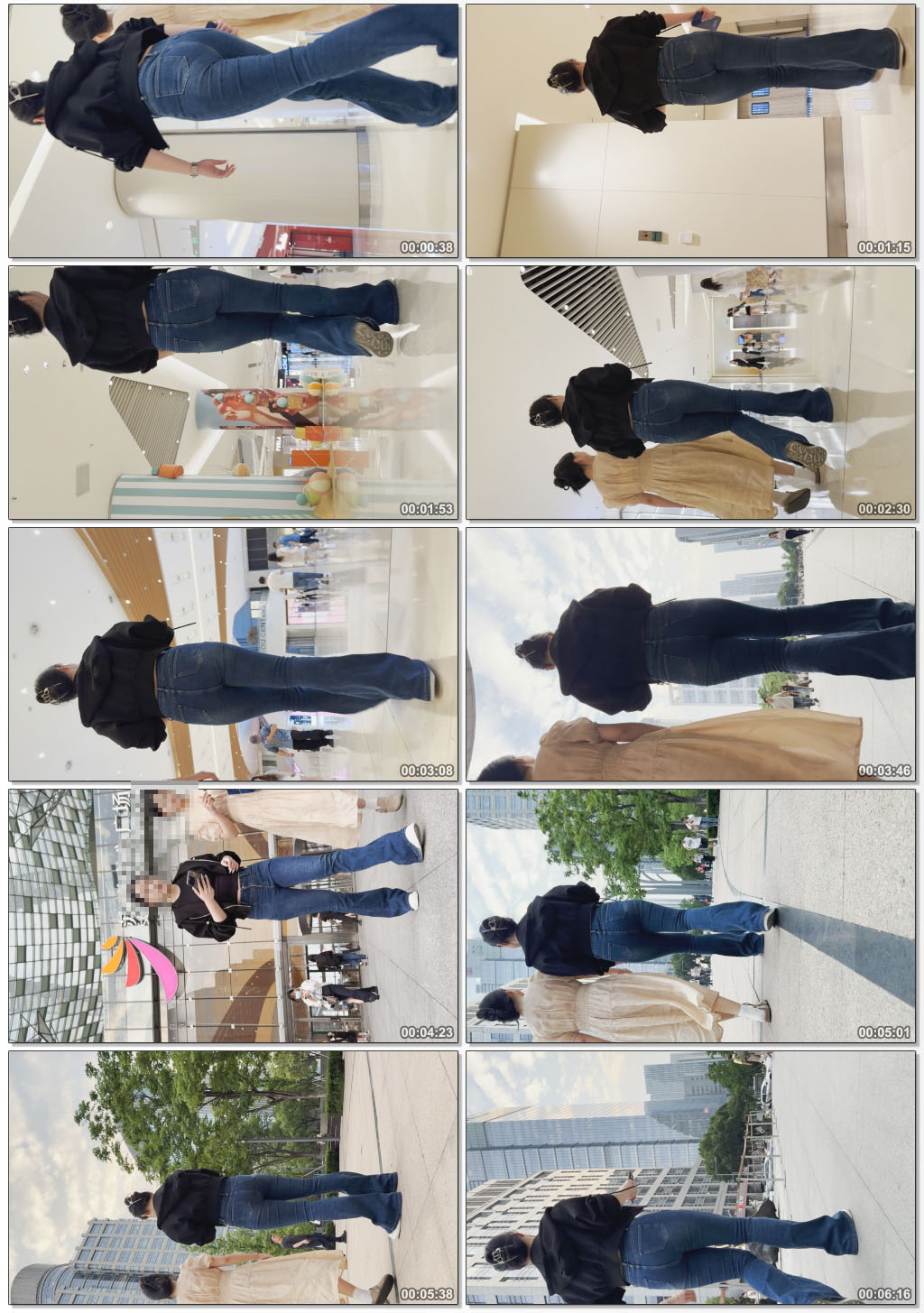 性感包臀美臀少妇穿上超紧牛仔裤指引你【积分275】