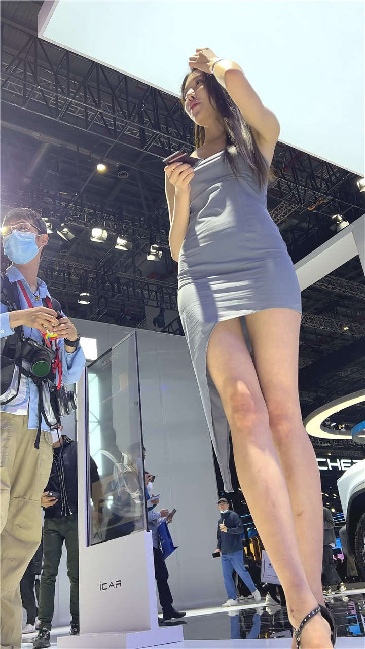 2023年上海车展最新街拍美女视频[26.6G] 