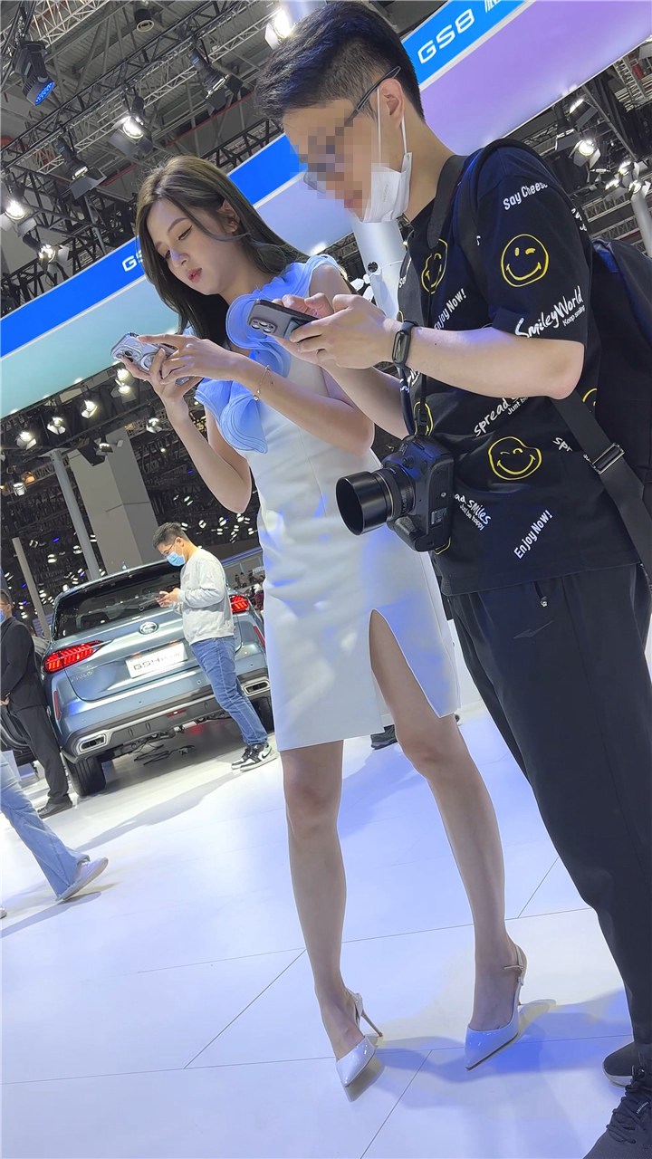 2023年上海车展最新街拍美女视频[26.6G] 