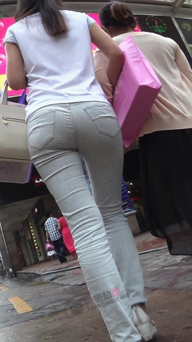 宽臀长腿灰色牛仔裤MM[428M/MTS]