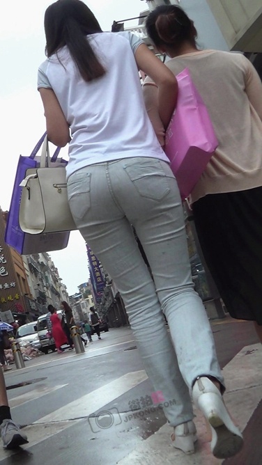 宽臀长腿灰色牛仔裤MM[428M/MTS]