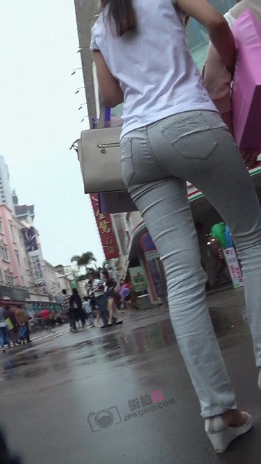 宽臀长腿灰色牛仔裤MM[428M/MTS]