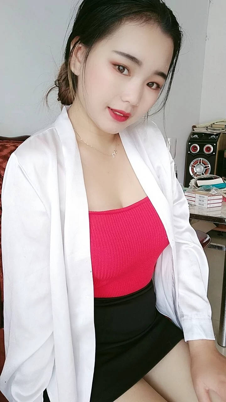 橘色紧身裤长腿SN6