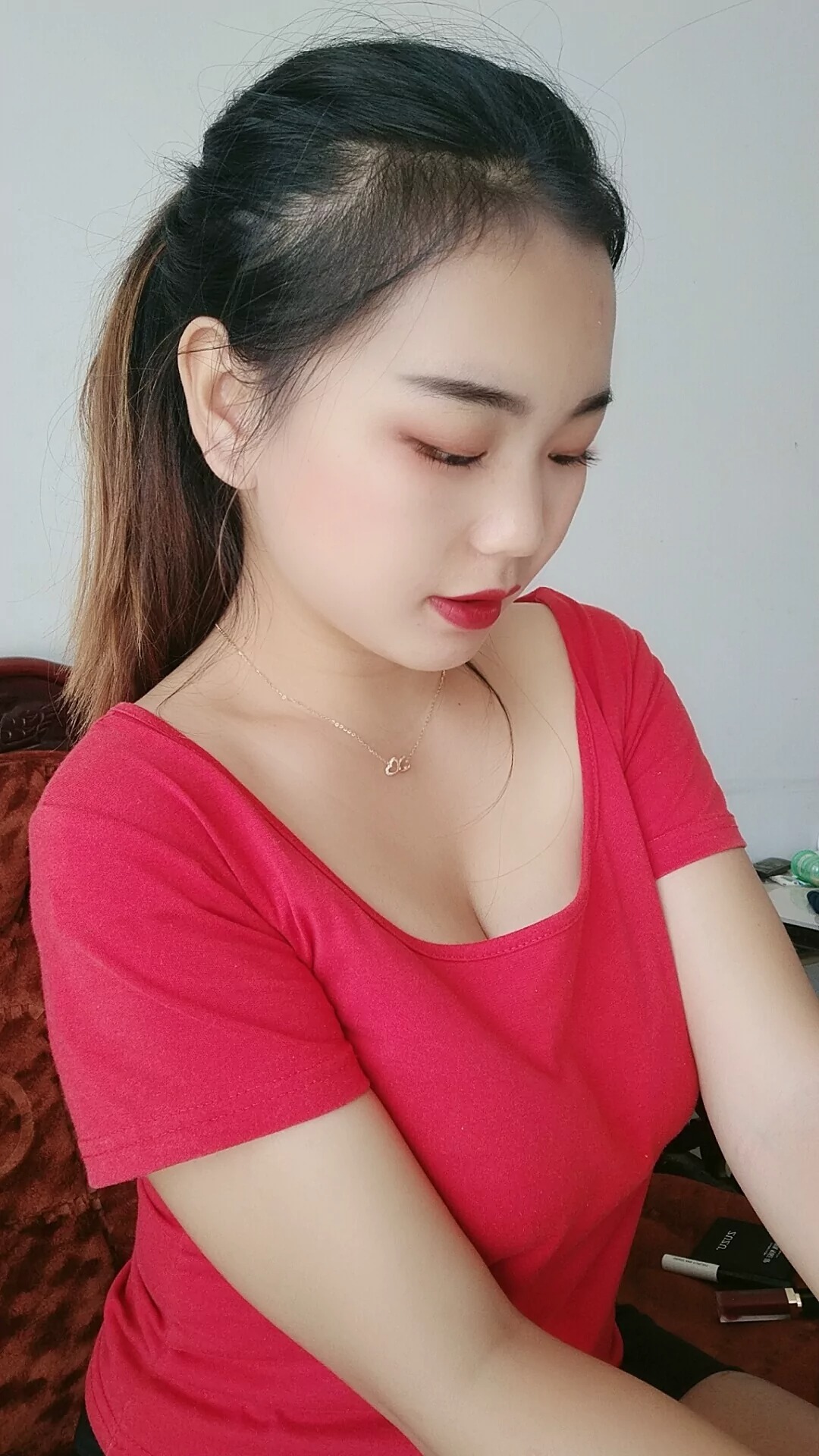 阿涛黑色包臀裙SN23