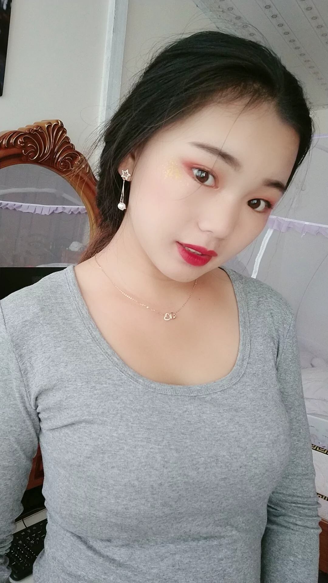 阿桃紧身白裤SN37