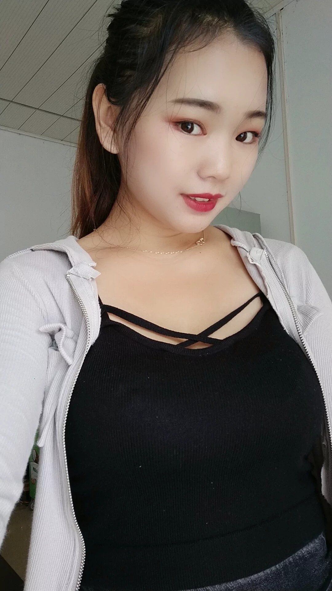 阿桃黑色紧身裤SN38