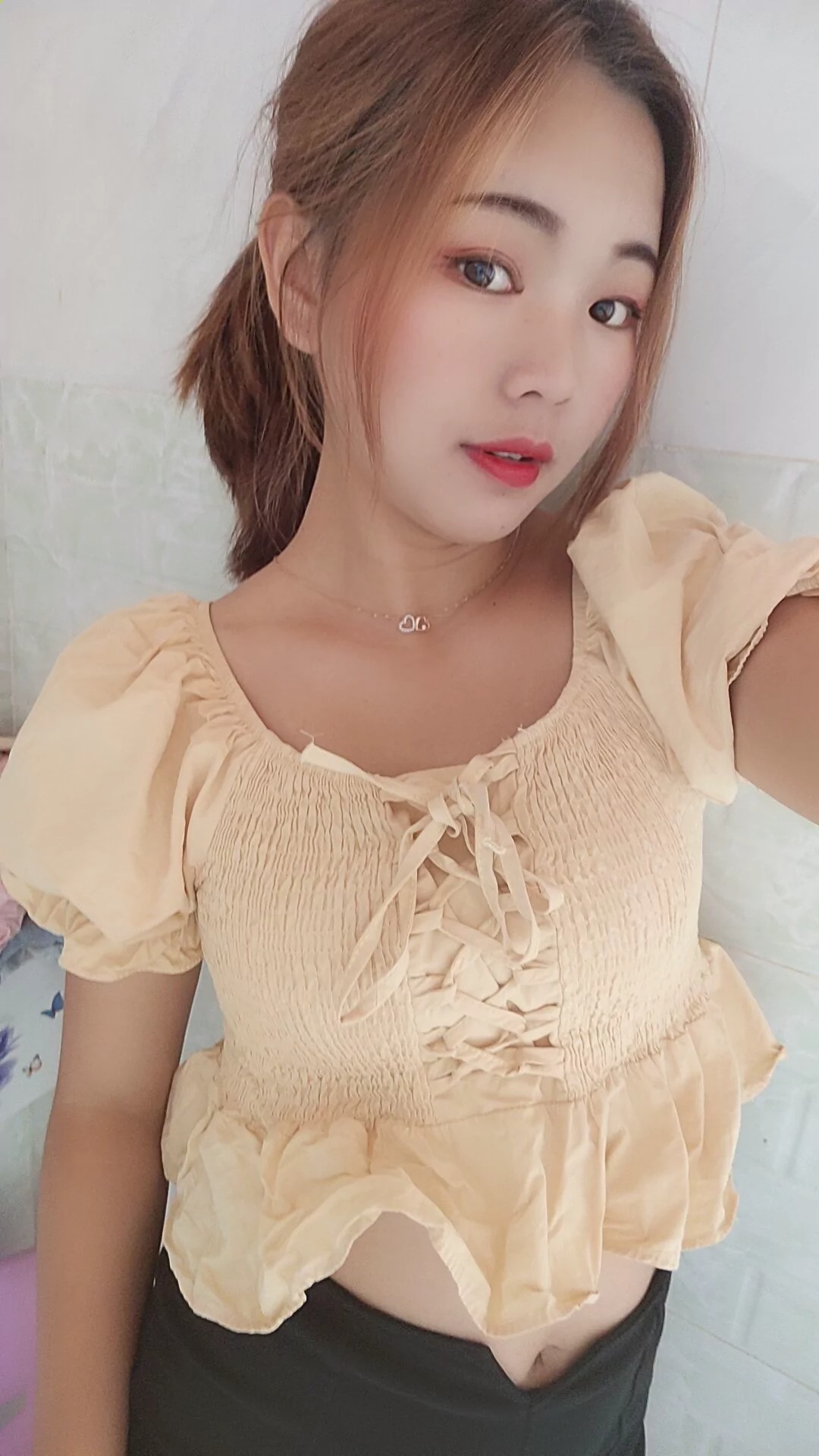 阿桃黑色短裤SN76