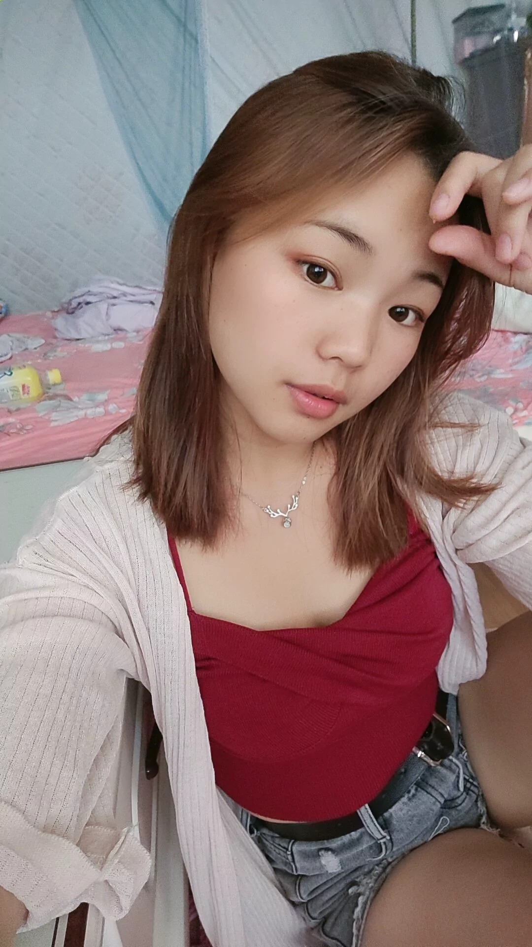 阿桃牛仔热裤SN85