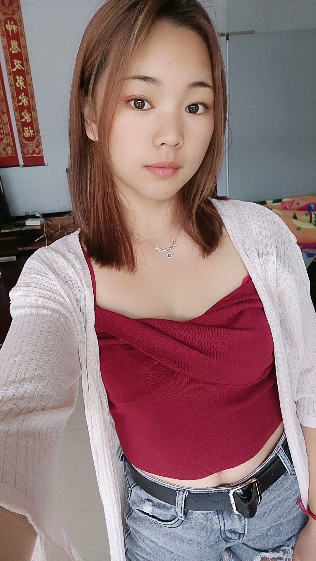 阿桃牛仔热裤SN85