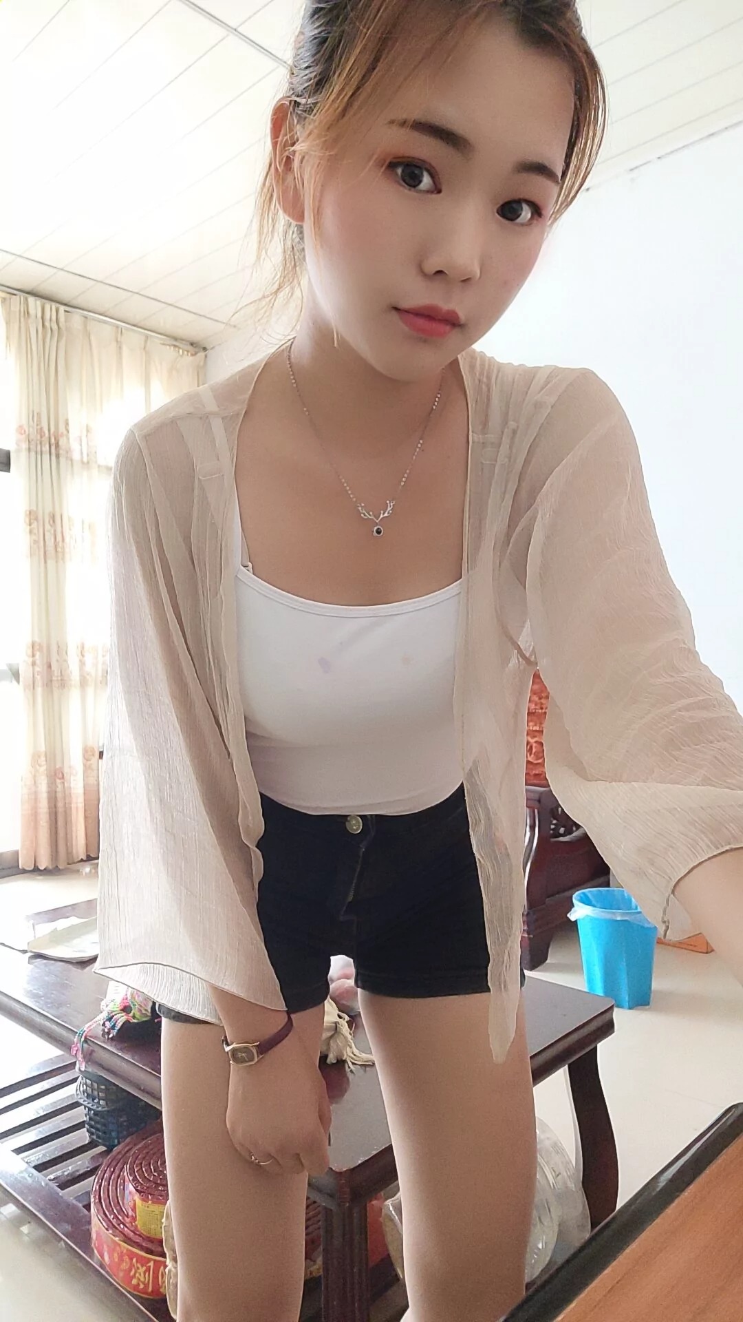 阿桃牛仔短裤SN94