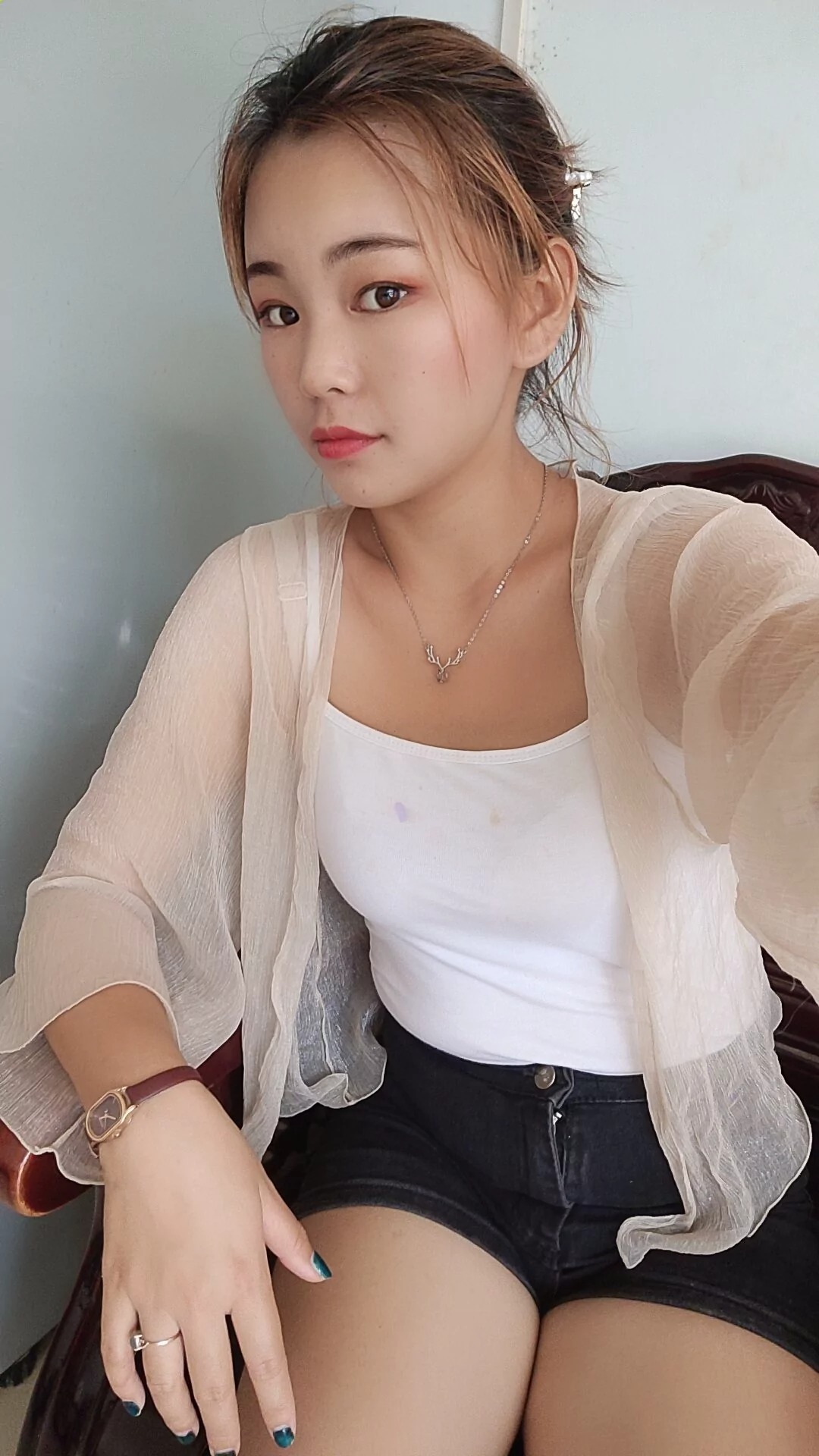 阿桃牛仔短裤SN94
