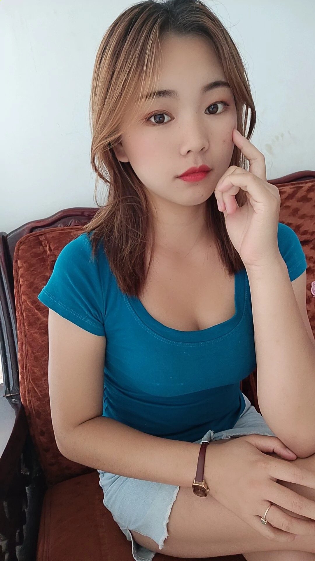 阿桃牛仔裤短裙SN98