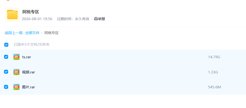 阿桃专区打包合辑[2000积分]
