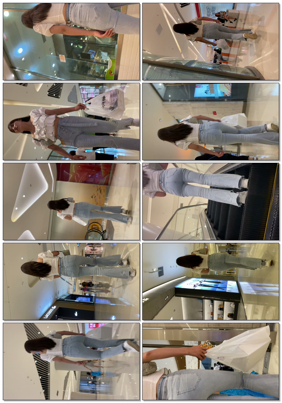 〖精品/牛仔裤〗端午献礼露腰圆润翘臀牛仔妹子