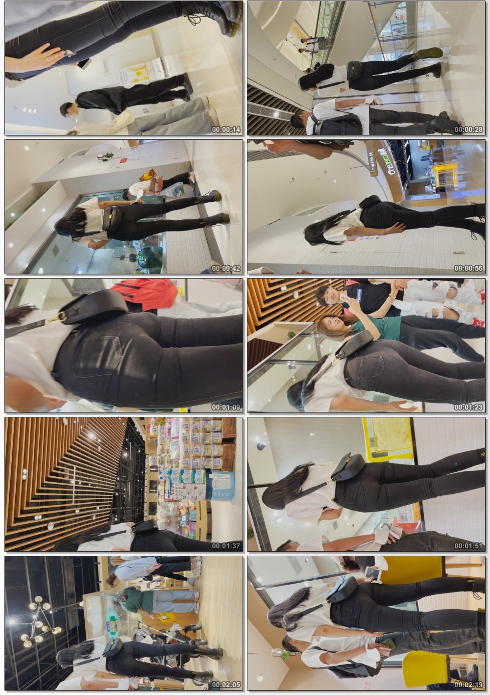 〖精品/牛仔裤〗黑色紧身破洞牛仔裤
