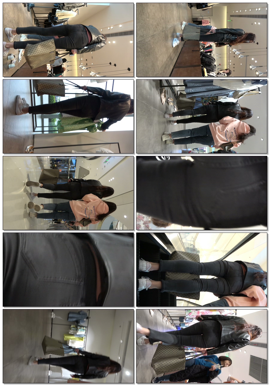 〖精品/牛仔裤〗细腿翘臀黑色紧身牛仔裤MM