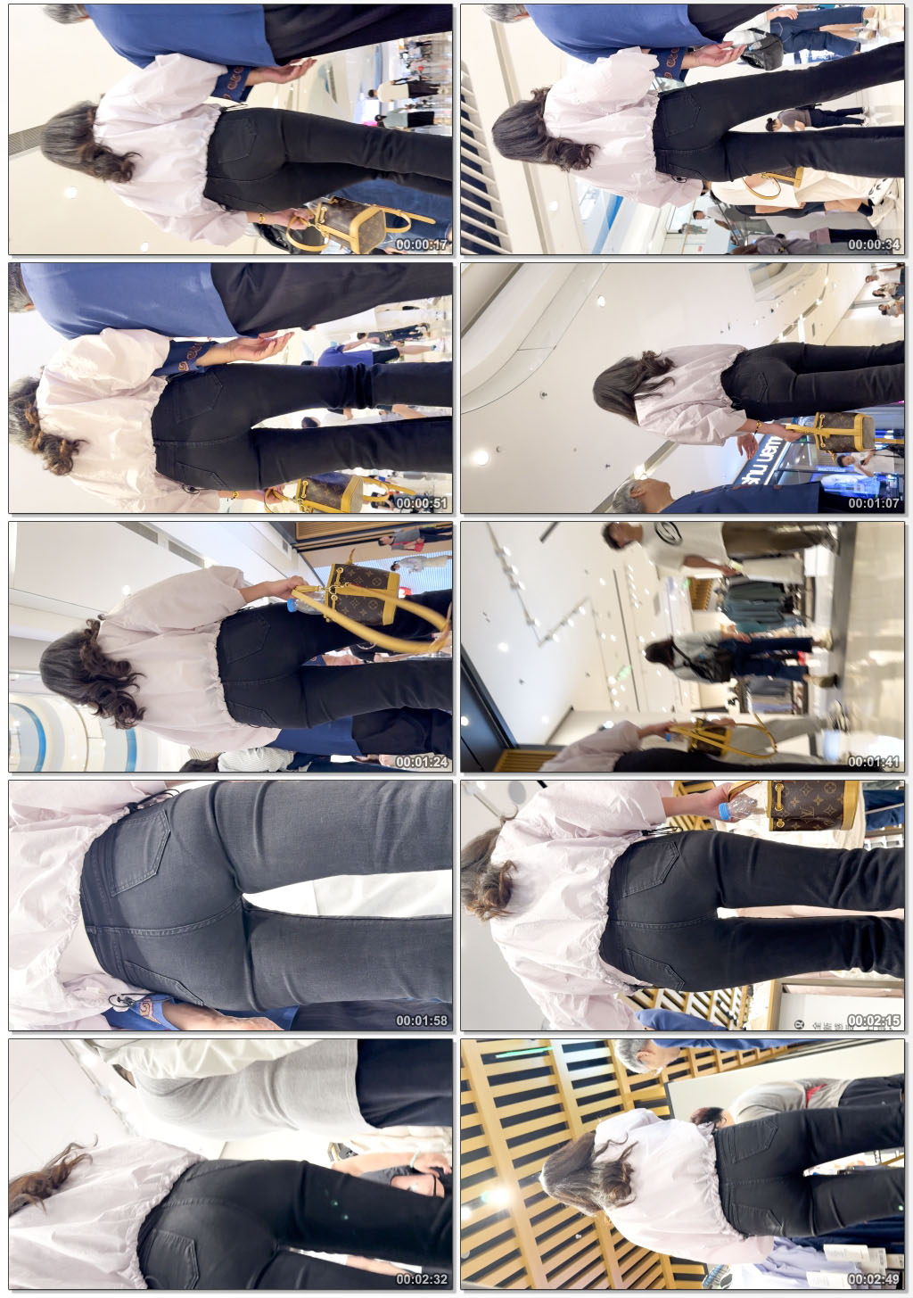 〖精品/牛仔裤〗黑色翘臀紧身牛仔裤